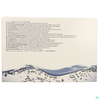 Caphosol solution bain bouche    amp 15ml 32