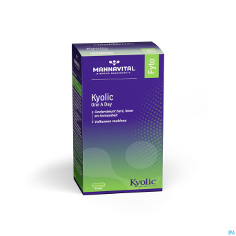 Mannavital kyolic one day   caps 60