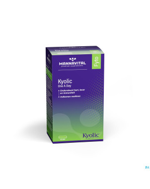 Mannavital kyolic one day   caps 60