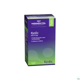 Mannavital kyolic one day   caps 60