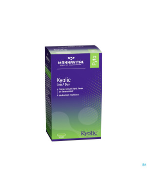 Mannavital kyolic one day   caps 60