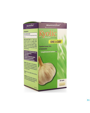 Mannavital kyolic one day   caps 60