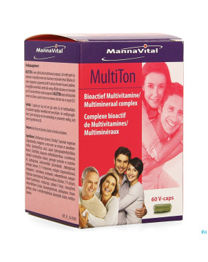 Mannavital multiton    v-caps 60