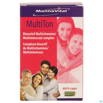 Mannavital multiton    v-caps 60