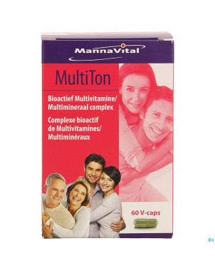 Mannavital multiton    v-caps 60
