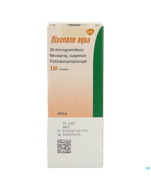 Flixonase aqua doses 120x50mcg