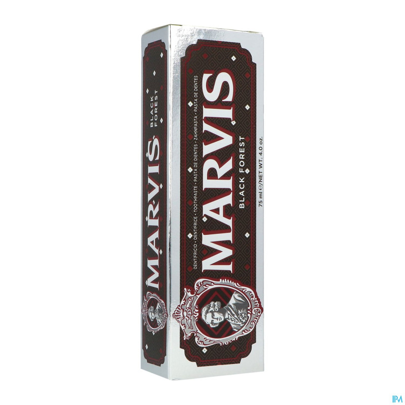 Marvis dentifrice black forest 75ml