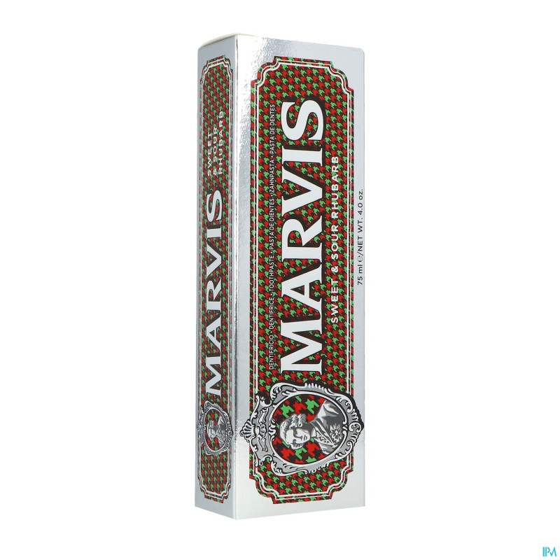 Marvis dentifrice sweet sour rhubarb    75ml