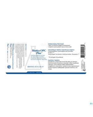 Biotics opc plus    comp 60