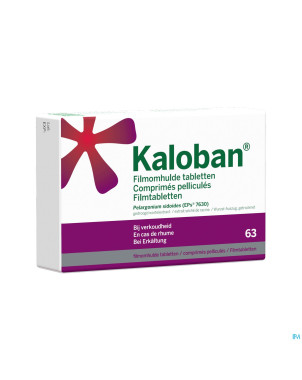 Kaloban comp pell 63 x 20 mg