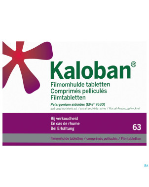 Kaloban comp pell 63 x 20 mg