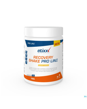 Etixx recovery pro shake banana    1000g