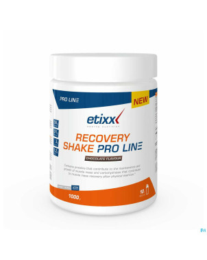 Etixx recovery pro shake chocolate    1000g