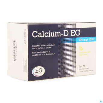 Calcium-d eg  500mg/400iu    comp croq 90