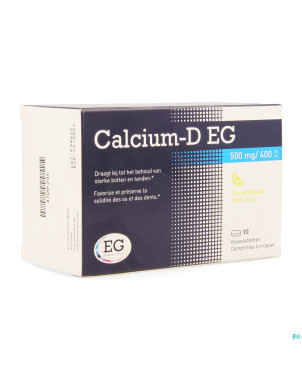 Calcium-d eg  500mg/400iu    comp croq 90
