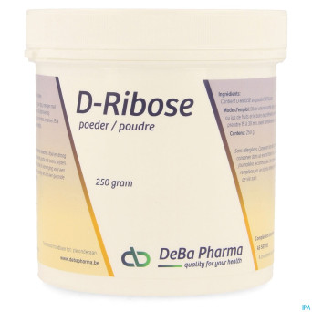 D-ribose pdr    250g    deba