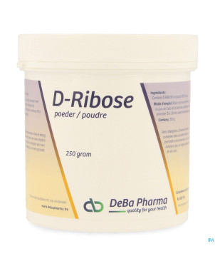 D-ribose pdr    250g    deba