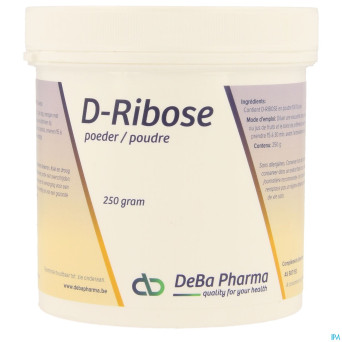 D-ribose pdr    250g    deba