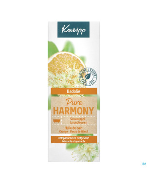 Kneipp huile bain orange tilleul 100ml