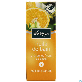 Kneipp huile bain orange tilleul 100ml