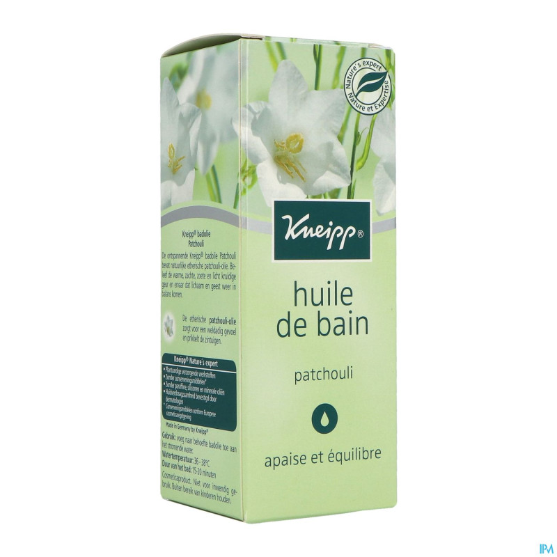 Kneipp huile bain patchouli 100ml