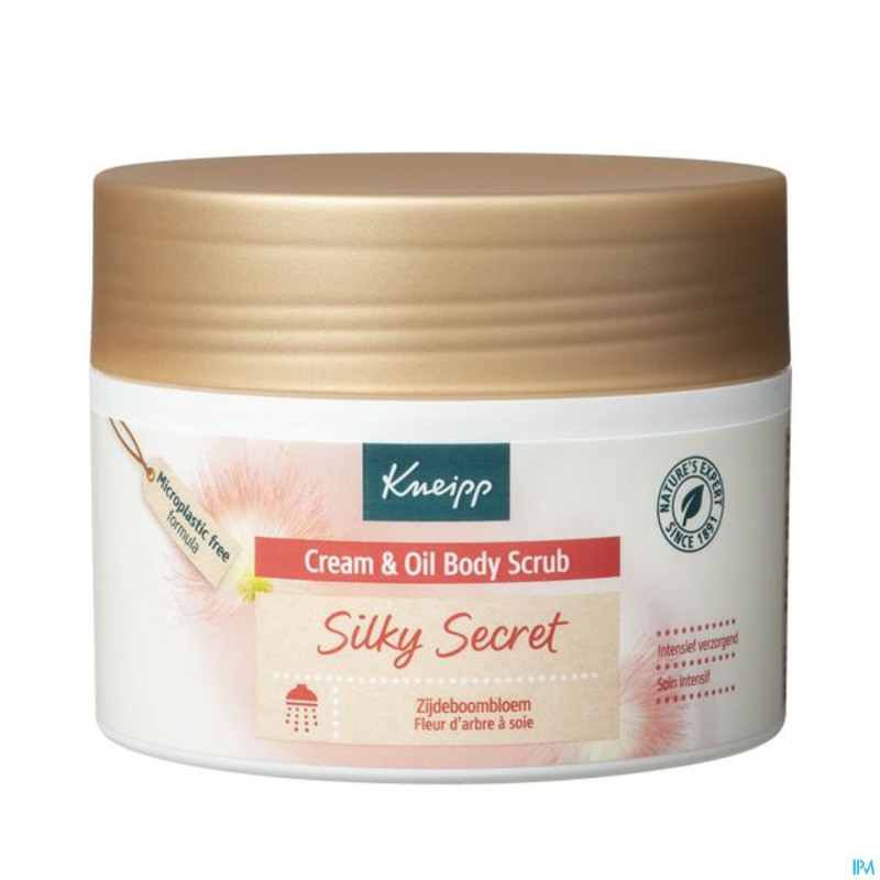 Kneipp gommage creme & huile silky secret 200ml