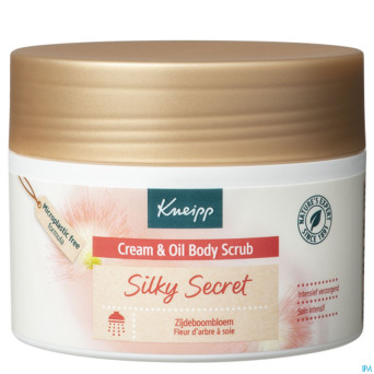 Kneipp gommage creme & huile silky secret 200ml