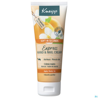 Kneipp seconde creme mains & ongles abricot 75ml