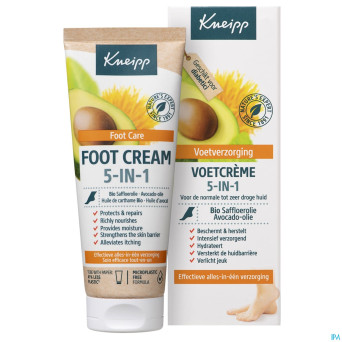 Kneipp creme pieds 5en1 75ml