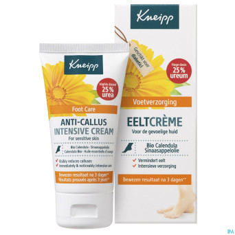 Kneipp creme a/callosites calendula/orange 50ml