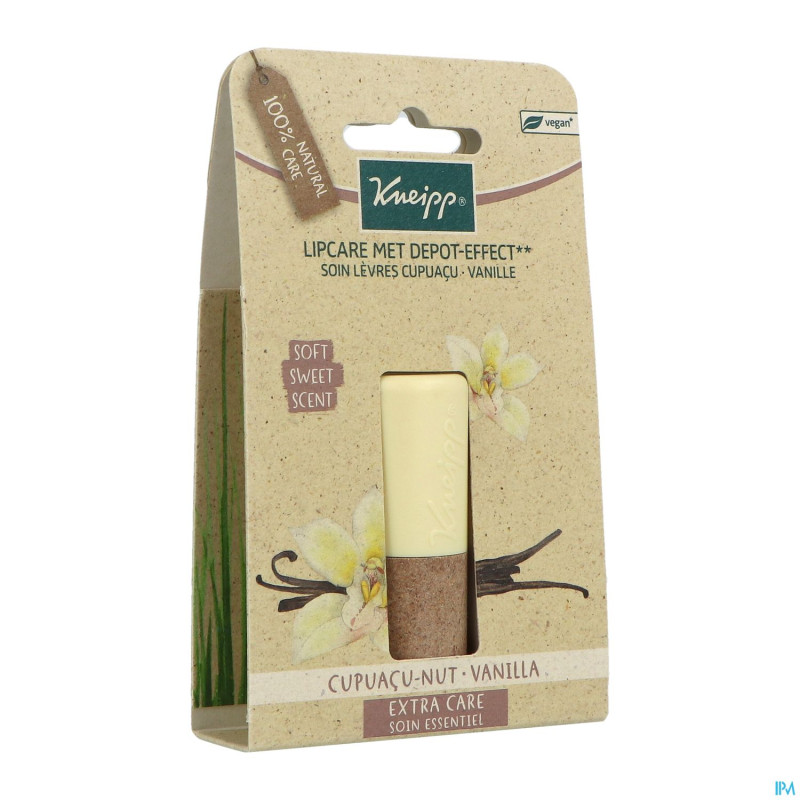 Kneipp soin levres cupuauu-vanille 4,7g