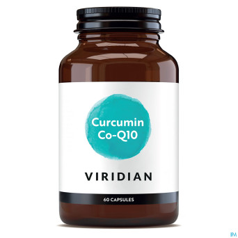 Viridian curcumin co-q10 caps vegetales 60