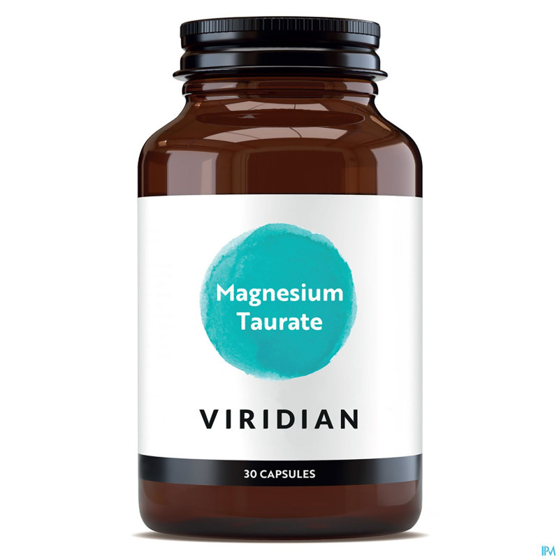 Viridian magnesium taurate caps vegetales 30