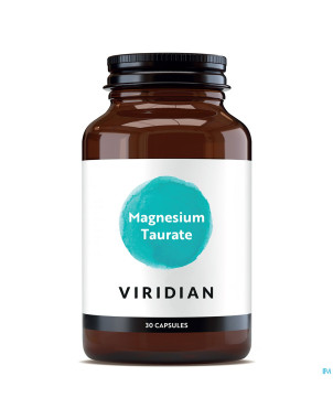 Viridian magnesium taurate caps vegetales 30