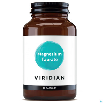 Viridian magnesium taurate caps vegetales 30