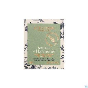 L'occitane maison bougie harmonisante 140g