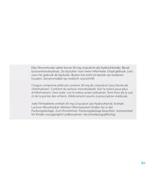 Cinacalcet ab 30mg comp pell  28 x 30mg