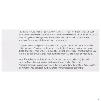 Cinacalcet ab 30mg comp pell  28 x 30mg
