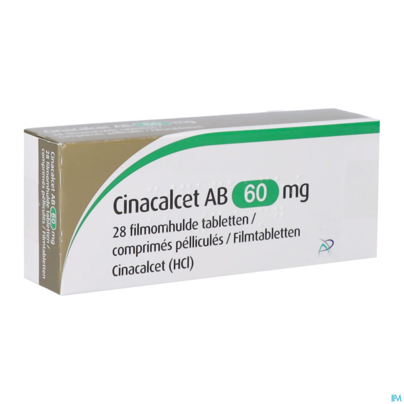 Cinacalcet ab 60mg comp pell  28 x 60mg
