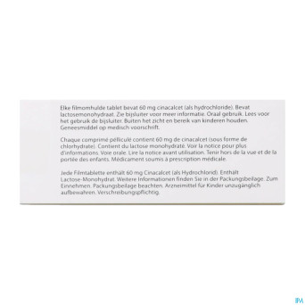 Cinacalcet ab 60mg comp pell  28 x 60mg