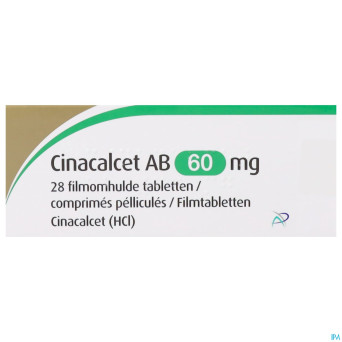Cinacalcet ab 60mg comp pell  28 x 60mg