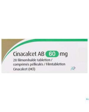 Cinacalcet ab 60mg comp pell  28 x 60mg