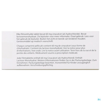 Cinacalcet ab 60mg comp pell  28 x 60mg