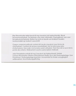 Cinacalcet ab 60mg comp pell  28 x 60mg