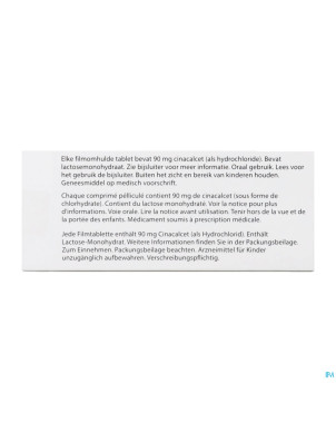 Cinacalcet ab 90mg comp pell  28 x 90mg