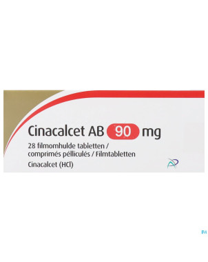 Cinacalcet ab 90mg comp pell  28 x 90mg