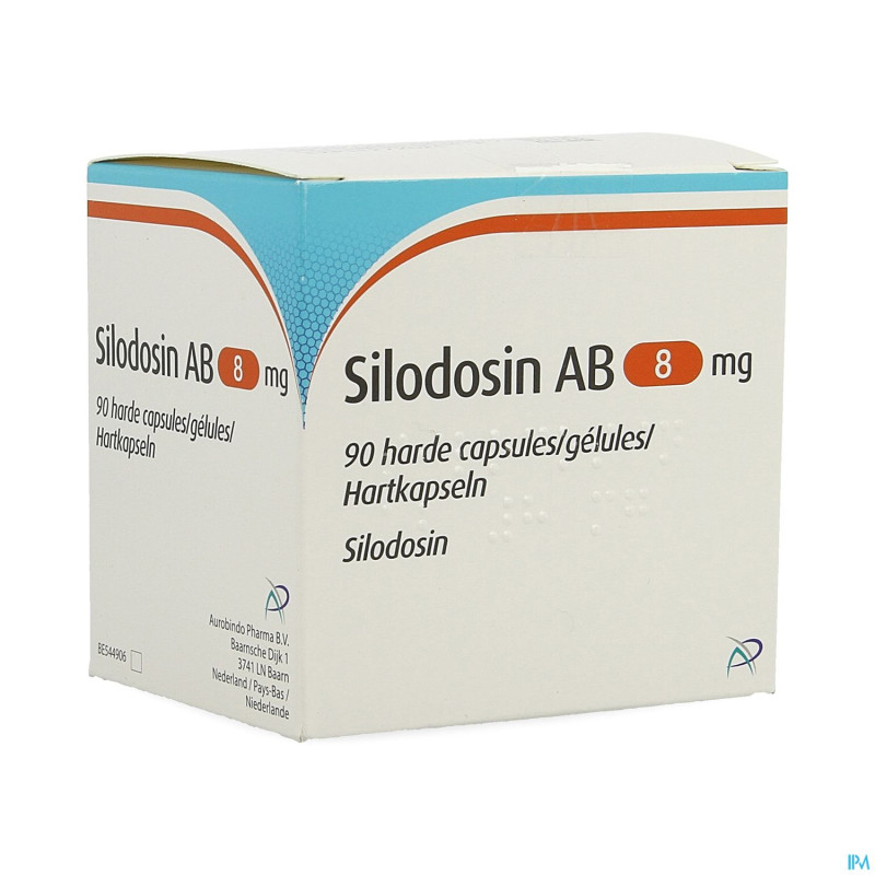 Silodosin ab  8mg caps dur  90 x  8mg
