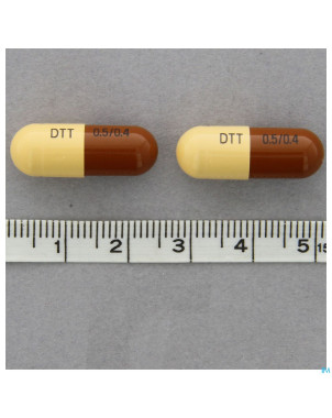 Dutasteride/tamsulosne hcl ab 0,5mg/0,4mg caps  90