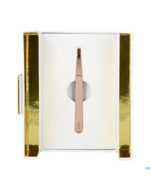 Vitry pince epiler luxe or rose