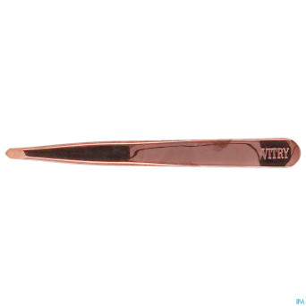 Vitry pince epiler luxe bronze